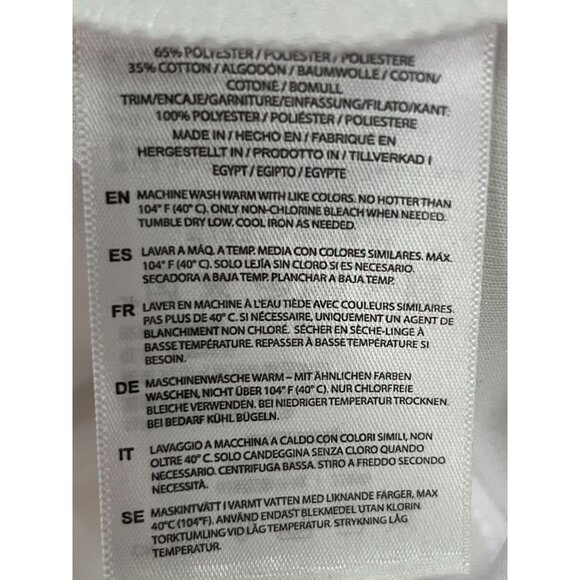 Chef Works White Short Sleeve Button-Down Shirt – Size XL – 65/35 Poly Cotton - Picture 5 of 7